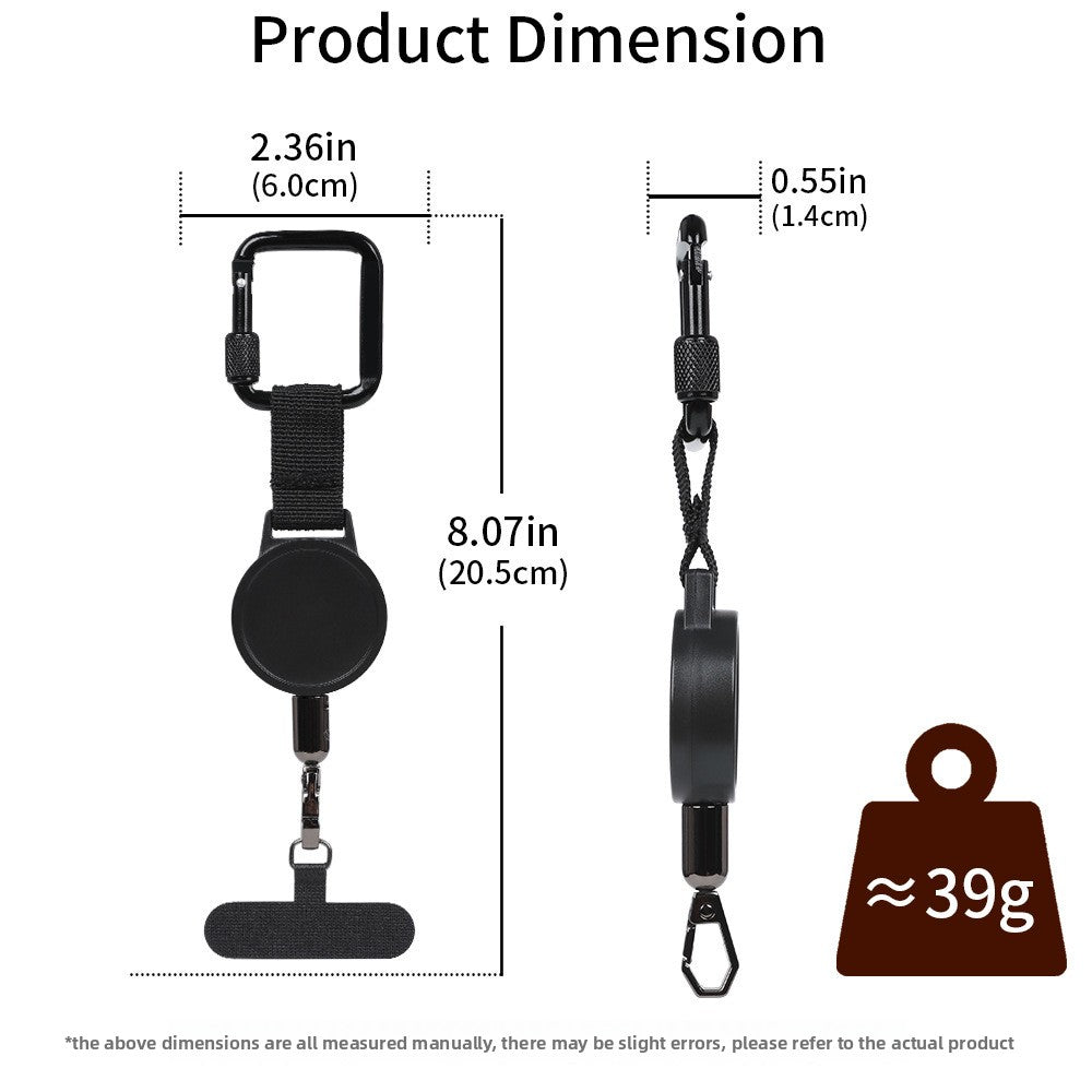 Retractable Anti-Theft Phone Buckle