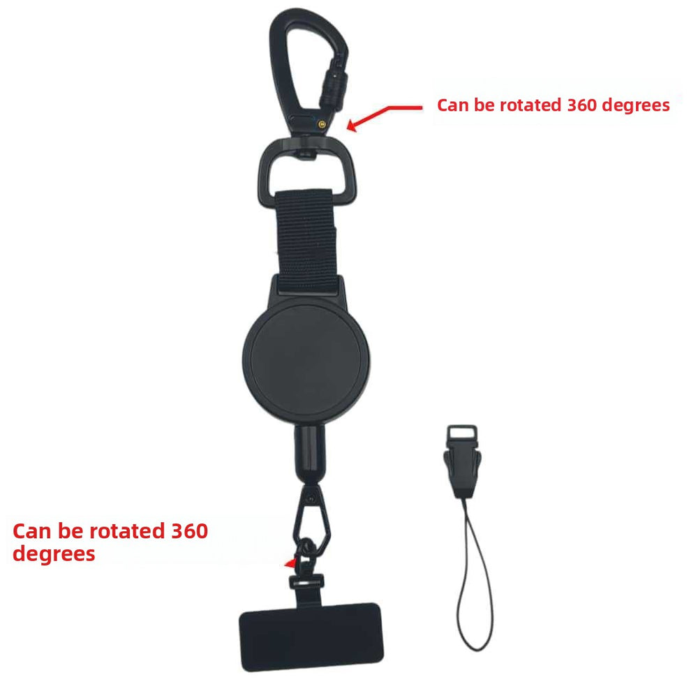 Anti-Theft Phone Buckle — Lock Clip — Rotating