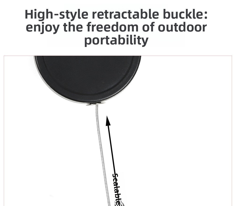 Retractable Anti-Theft Phone Buckle