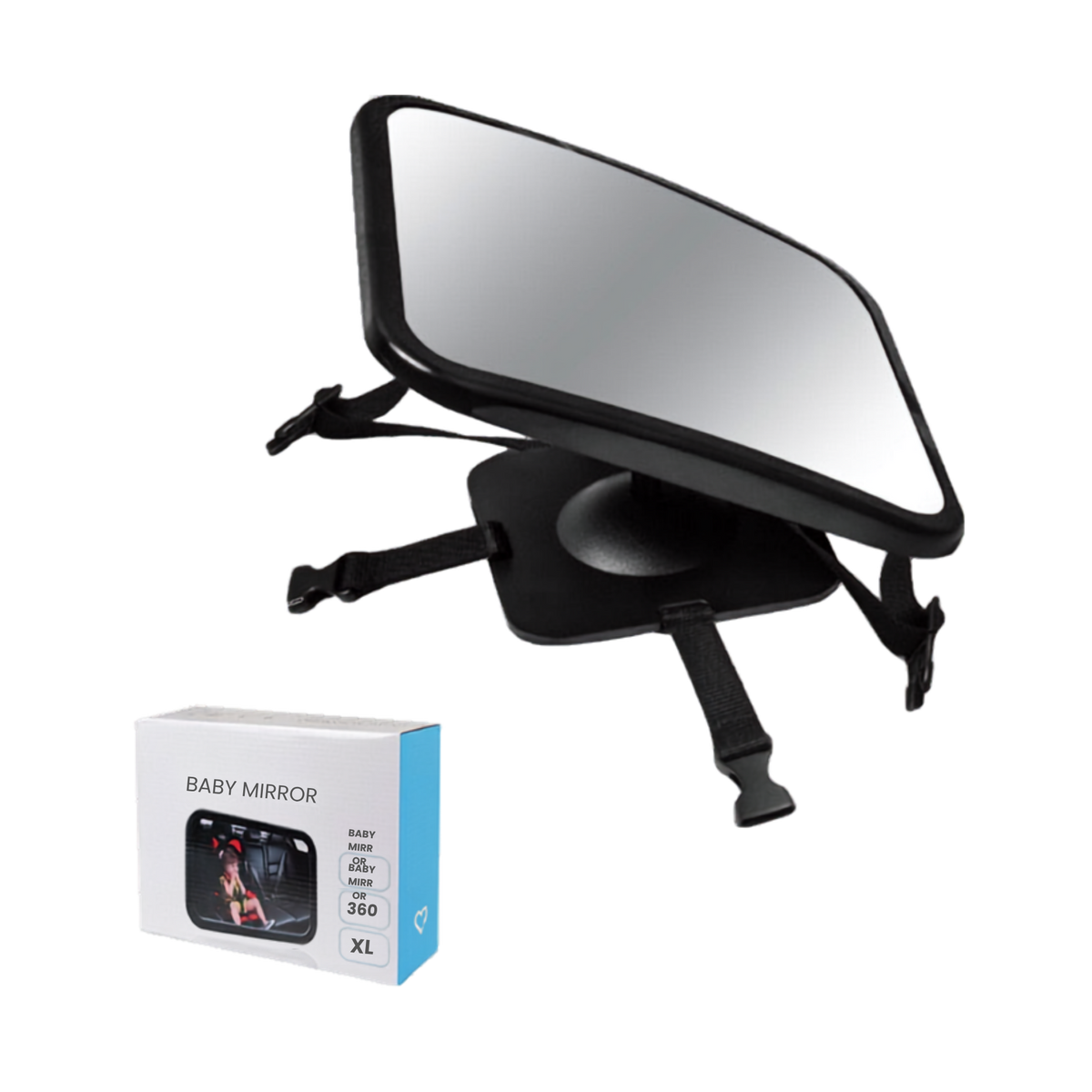 Baby Car Mirror — no background 5