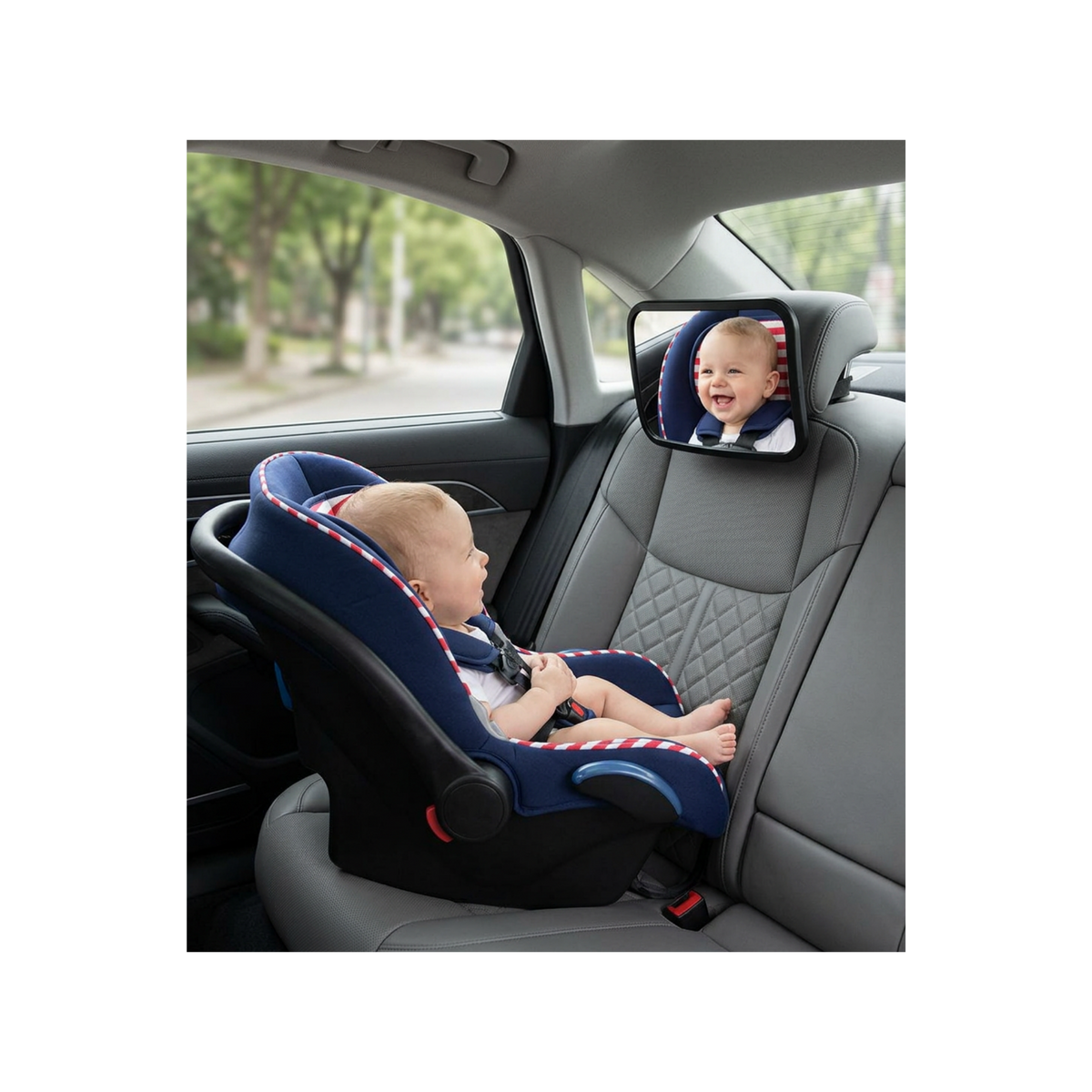 Baby Car Mirror — no background 7