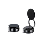 Magnetic Car Phone Holder — Dual Ring — Black — no background