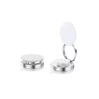 Magnetic Car Phone Holder — Dual Ring — White — no background