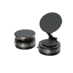 Magnetic Car Phone Holder — Vacuum — Black — no background
