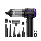 Mini Vacuum Cleaner Premium Black Gold — no background 2