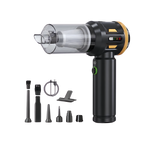 Mini Vacuum Cleaner Premium Black Gold — no background 4