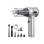 Mini Vacuum Cleaner Premium Black Gold — no background 6