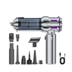 Mini Vacuum Cleaner Premium Black Gold — no background 10