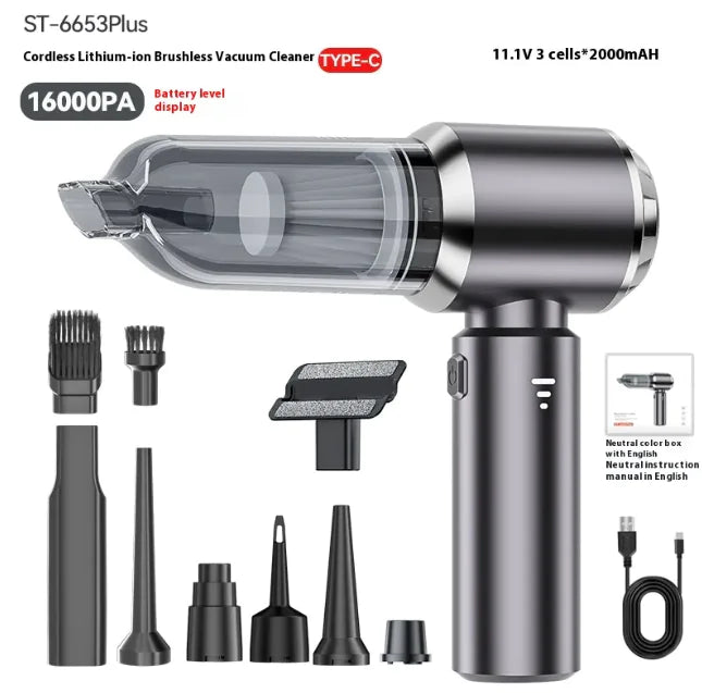 Mini auto vacuum cleaner